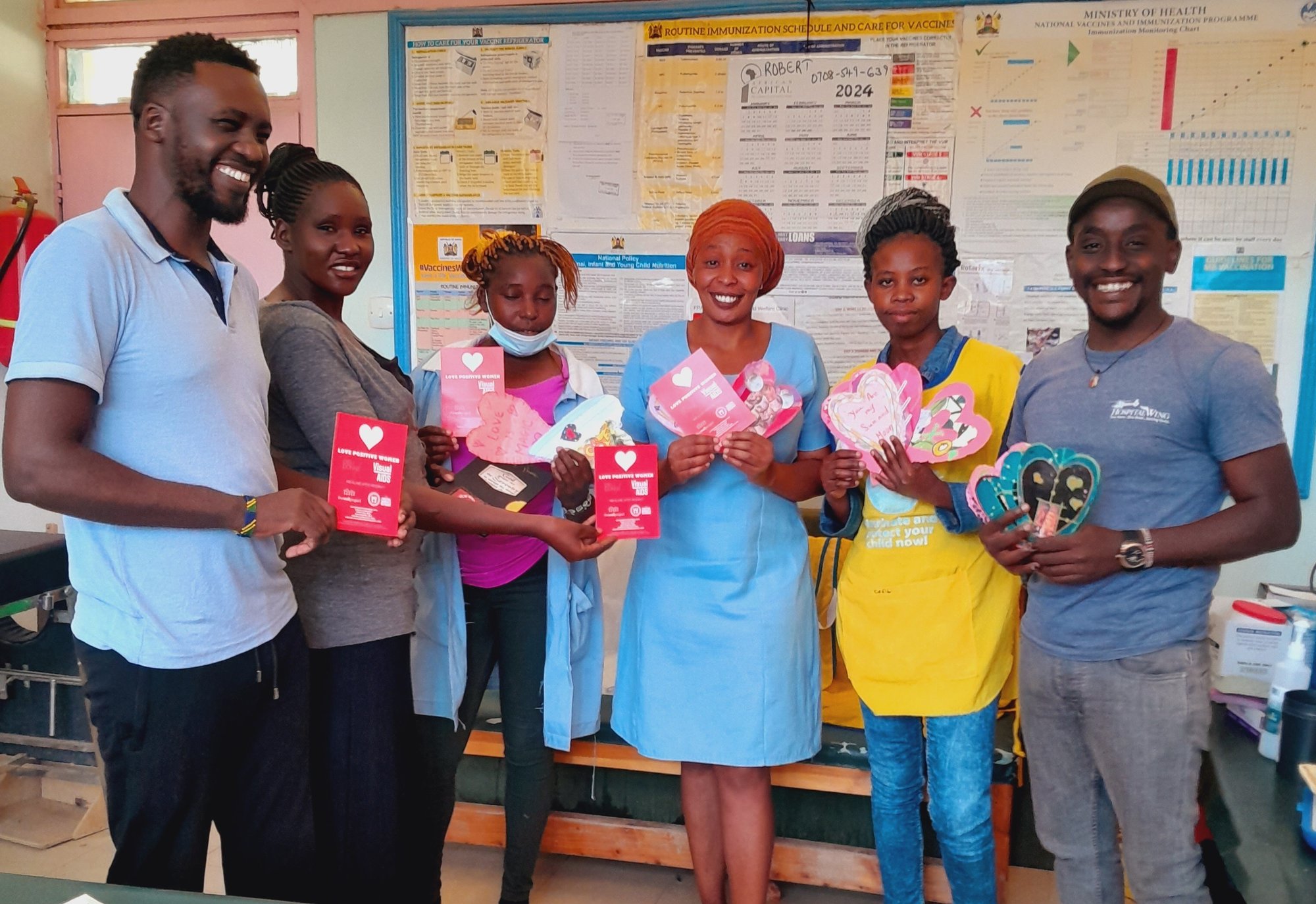 5-Alive ED Teddy Mwangi and Co-founder Alex Mac recognising healthcare providers April 2025