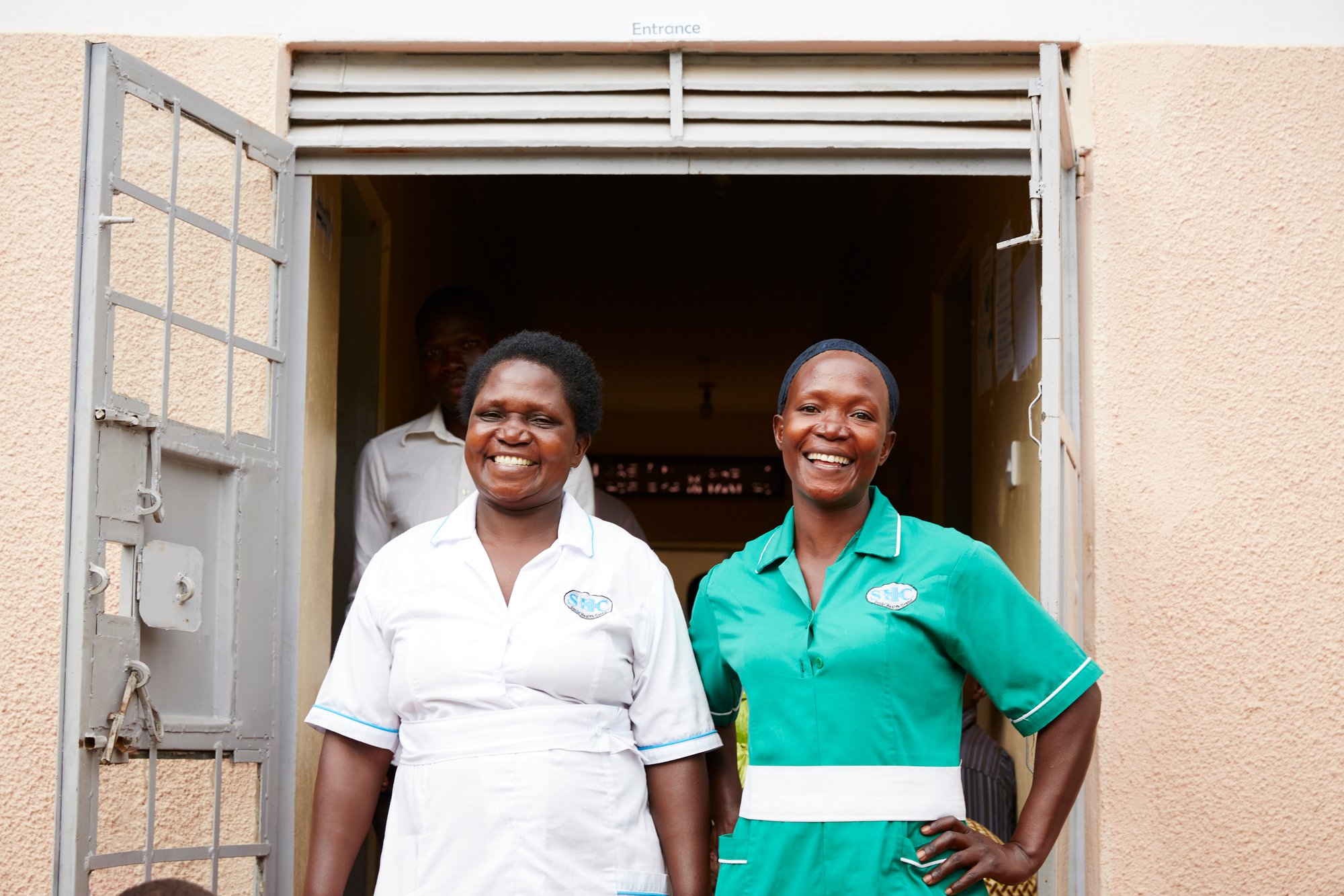 Topista (left), Sophia (right). Suubi Women from BIC Shanti, Uganda